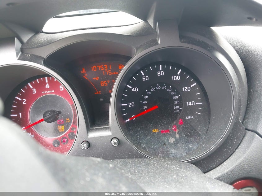 2013 Nissan Juke VIN JN8AF5MV1DT229446 IAAI salvage auction — FRONT END, Salvage Title, sold $700 on 2026-07-09 (photo 7)