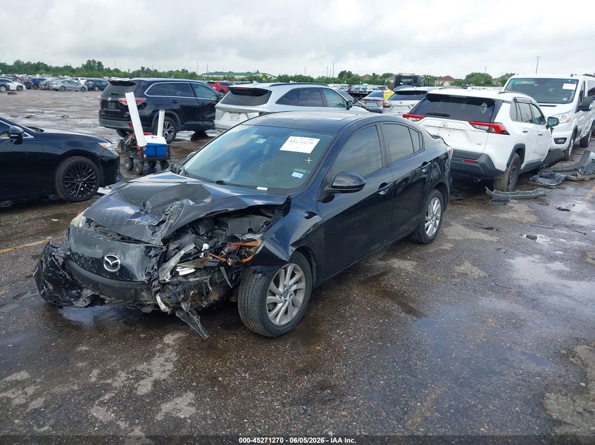 2013 Mazda 3 VIN JM1BL1W73D1751927 IAAI salvage auction — FRONT END, Salvage (Texas), sold $125 on 2026-07-22 (photo 2)
