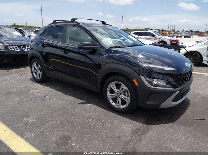 2023 Hyundai Kona VIN KM8K32AB5PU017614 IAAI salvage auction — FRONT END, Salvage Title, sold $5,150 on 2026-07-23 (photo 1)