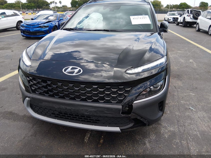 2023 Hyundai Kona VIN KM8K32AB5PU017614 IAAI salvage auction — FRONT END, Salvage Title, sold $5,150 on 2026-07-23 (photo 6)