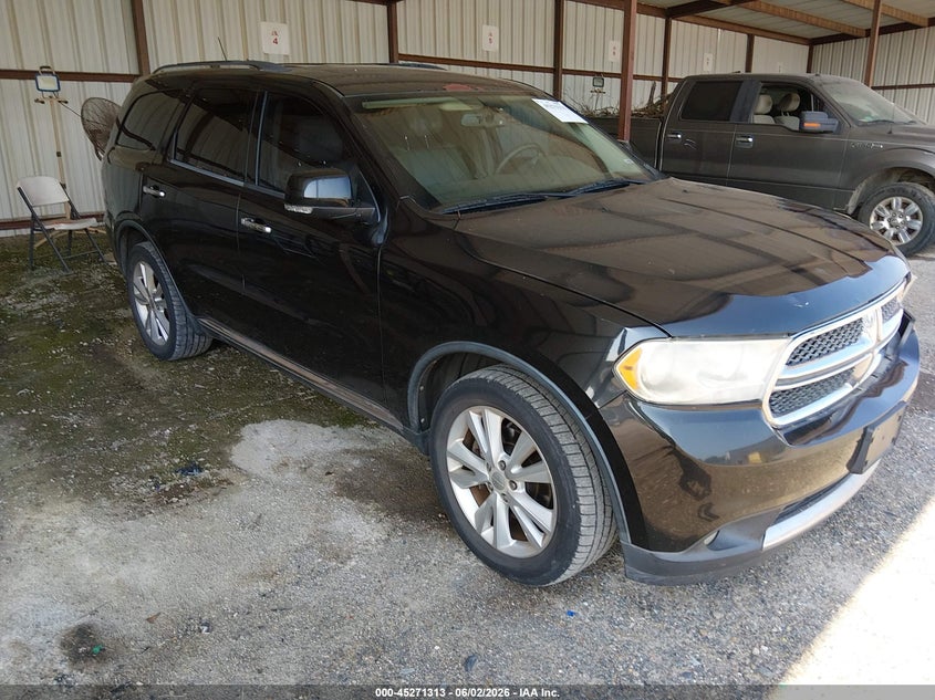 2013 Dodge Durango VIN 1C4SDHDT9DC564217 IAAI salvage auction — FRONT END, Salvage Title, sold $1,850 on 2026-07-29 (photo 1)