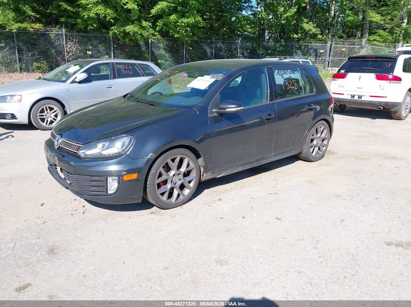 2013 Volkswagen Gti VIN WVWHD7AJ7DW130433 IAAI salvage auction — NORMAL WEAR, Wait Title, sold $550 on 2026-08-03 (photo 2)