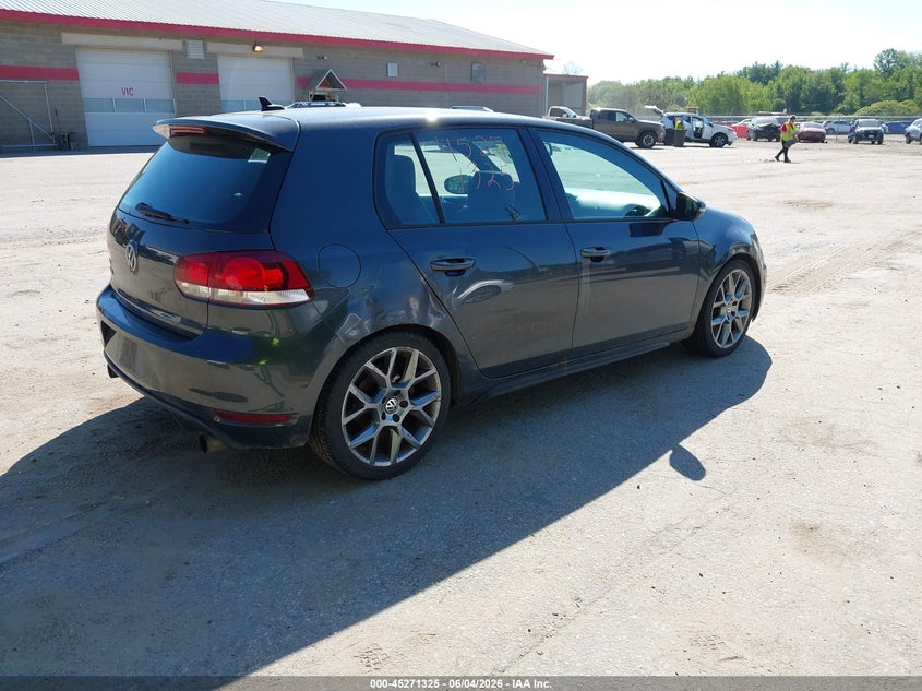 2013 Volkswagen Gti VIN WVWHD7AJ7DW130433 IAAI salvage auction — NORMAL WEAR, Wait Title, sold $550 on 2026-08-03 (photo 4)