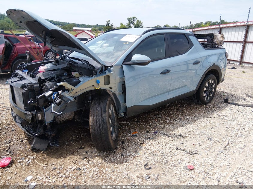 2026 Hyundai Santa cruz VIN 5NTJBDDE0TH165857 IAAI salvage auction — LEFT FRONT, Salvage Title, sold $7,675 on 2026-07-16 (photo 2)