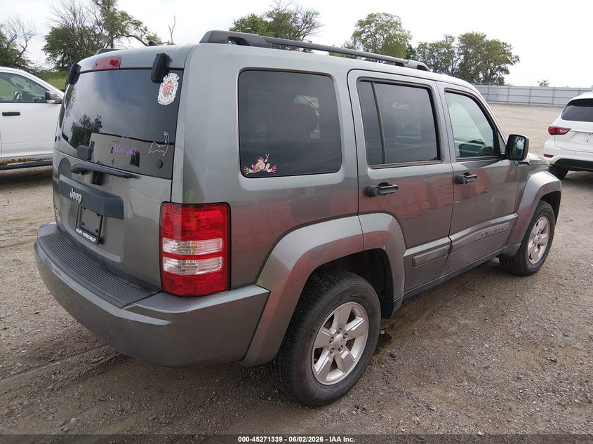 2012 Jeep Liberty (north america) VIN 1C4PJMAK4CW129606 IAAI salvage auction — NORMAL WEAR, Certificate Of Title (Nebraska), sold $500 on 2026-07-09 (photo 4)