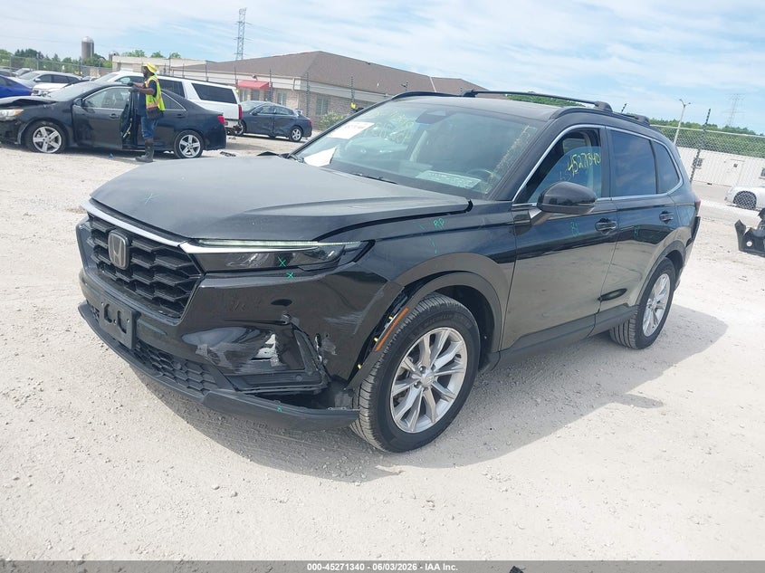 2023 Honda Cr-v VIN 7FARS4H76PE002961 IAAI salvage auction — SIDE, Salvage Title, sold $15,600 on 2026-07-11 (photo 2)
