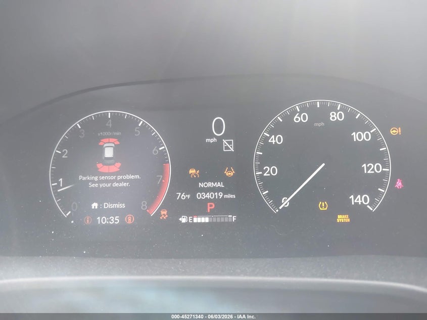 2023 Honda Cr-v VIN 7FARS4H76PE002961 IAAI salvage auction — SIDE, Salvage Title, sold $15,600 on 2026-07-11 (photo 7)
