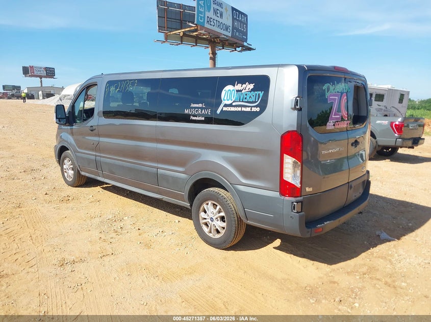 2021 Ford Transit VIN 1FBAX2Y89MKA52232 IAAI salvage auction — HAIL, Salvage Title, sold $13,600 on 2026-07-12 (photo 3)