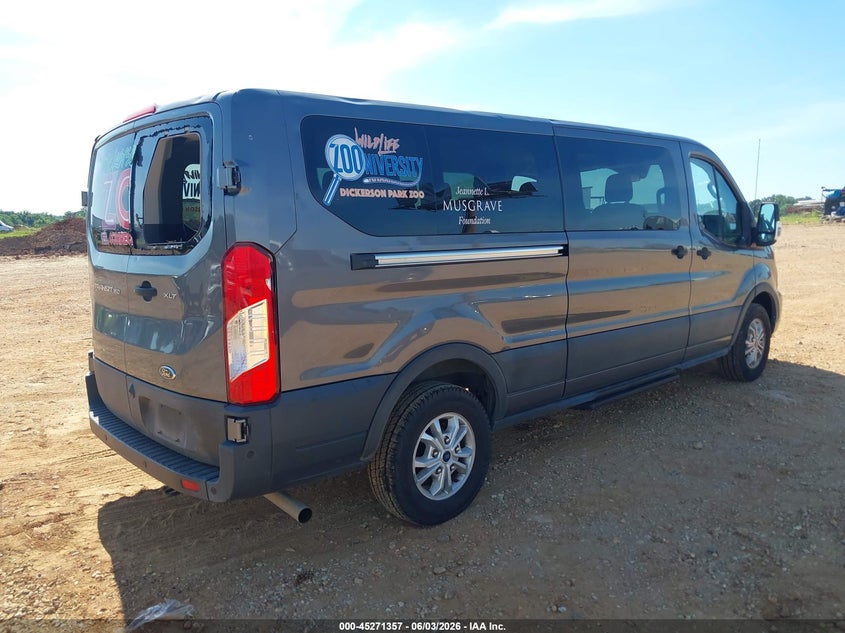 2021 Ford Transit VIN 1FBAX2Y89MKA52232 IAAI salvage auction — HAIL, Salvage Title, sold $13,600 on 2026-07-12 (photo 4)