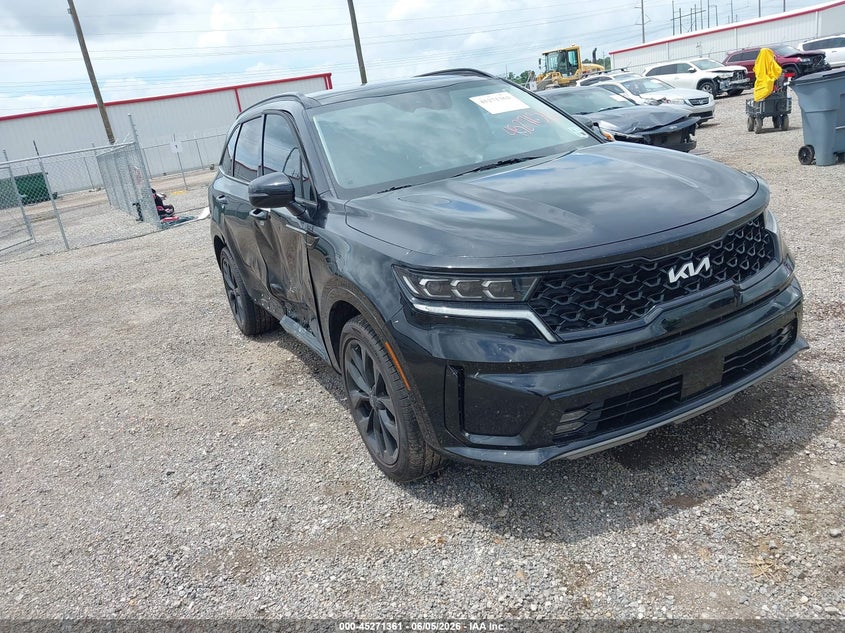 2023 Kia Sorento VIN 5XYRK4LF8PG204560 IAAI salvage auction — SIDE, Salvage (Louisiana), sold $7,000 on 2026-07-15 (photo 1)