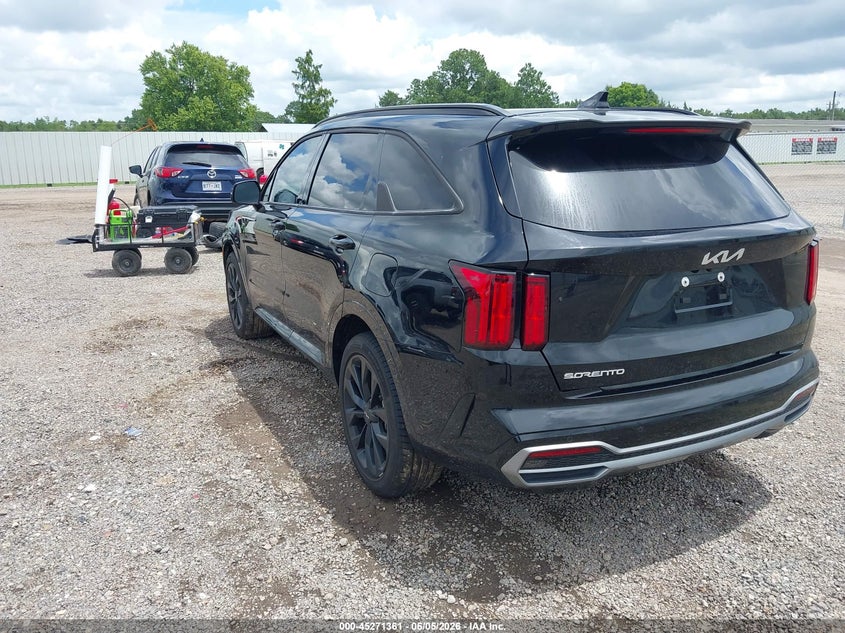 2023 Kia Sorento VIN 5XYRK4LF8PG204560 IAAI salvage auction — SIDE, Salvage (Louisiana), sold $7,000 on 2026-07-15 (photo 3)