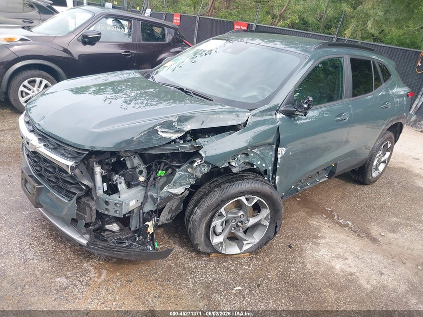 2026 Chevrolet Trax VIN KL77LHEP4TC069252 IAAI salvage auction — LEFT FRONT, Salvage Title, sold $6,975 on 2026-07-15 (photo 2)