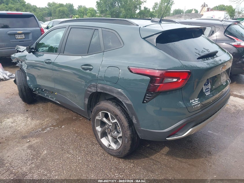 2026 Chevrolet Trax VIN KL77LHEP4TC069252 IAAI salvage auction — LEFT FRONT, Salvage Title, sold $6,975 on 2026-07-15 (photo 3)