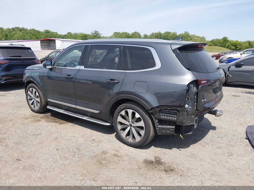 2020 Kia Telluride VIN 5XYP3DHC9LG068775 IAAI salvage auction — FRONT END, Salvage Title, sold $3,800 on 2026-07-27 (photo 3)