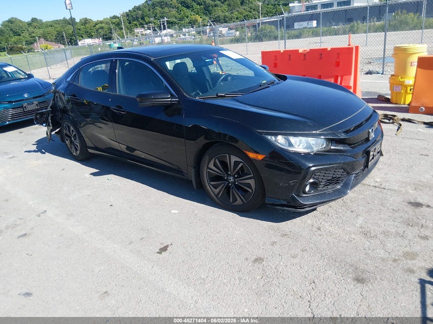 2019 Honda Civic VIN SHHFK7H85KU203296 IAAI salvage auction — RIGHT SIDE, Salvage Title, sold $5,000 on 2026-07-28 (photo 1)