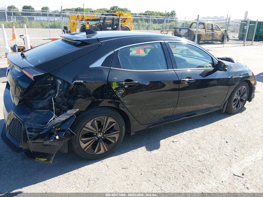 2019 Honda Civic VIN SHHFK7H85KU203296 IAAI salvage auction — RIGHT SIDE, Salvage Title, sold $5,000 on 2026-07-28 (photo 6)