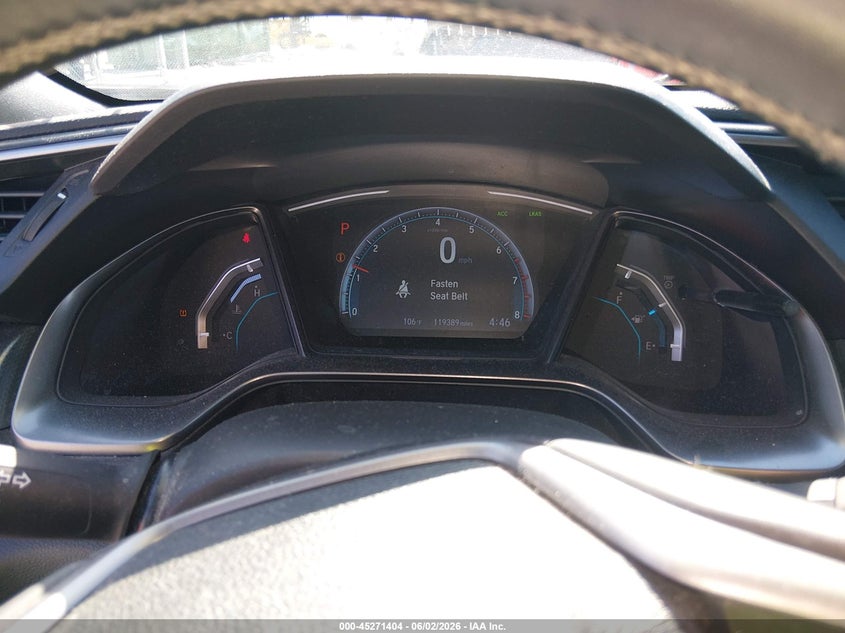 2019 Honda Civic VIN SHHFK7H85KU203296 IAAI salvage auction — RIGHT SIDE, Salvage Title, sold $5,000 on 2026-07-28 (photo 7)