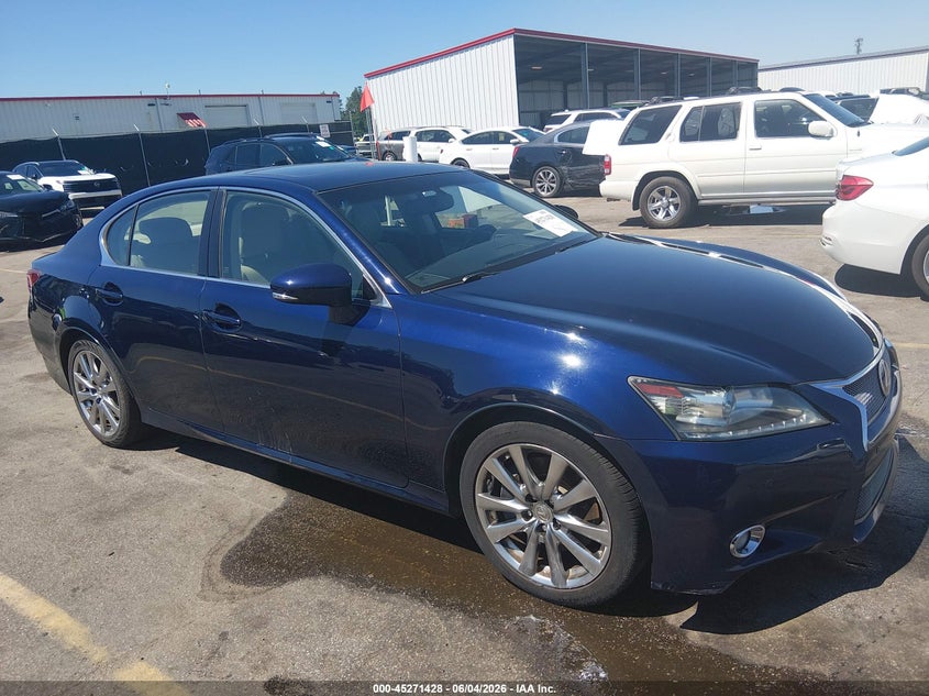 2013 Lexus Gs VIN JTHBE1BLXD5021873 IAAI salvage auction — FRONT END, Salvage Title, sold $5,625 on 2026-07-08 (photo 1)