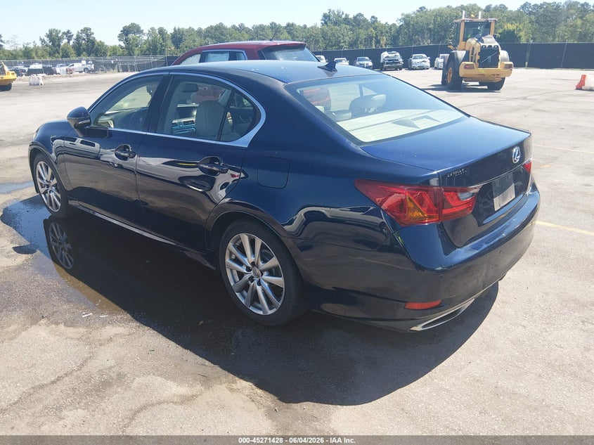 2013 Lexus Gs VIN JTHBE1BLXD5021873 IAAI salvage auction — FRONT END, Salvage Title, sold $5,625 on 2026-07-08 (photo 3)