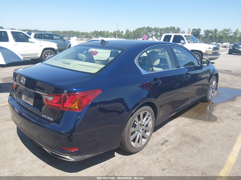 2013 Lexus Gs VIN JTHBE1BLXD5021873 IAAI salvage auction — FRONT END, Salvage Title, sold $5,625 on 2026-07-08 (photo 4)