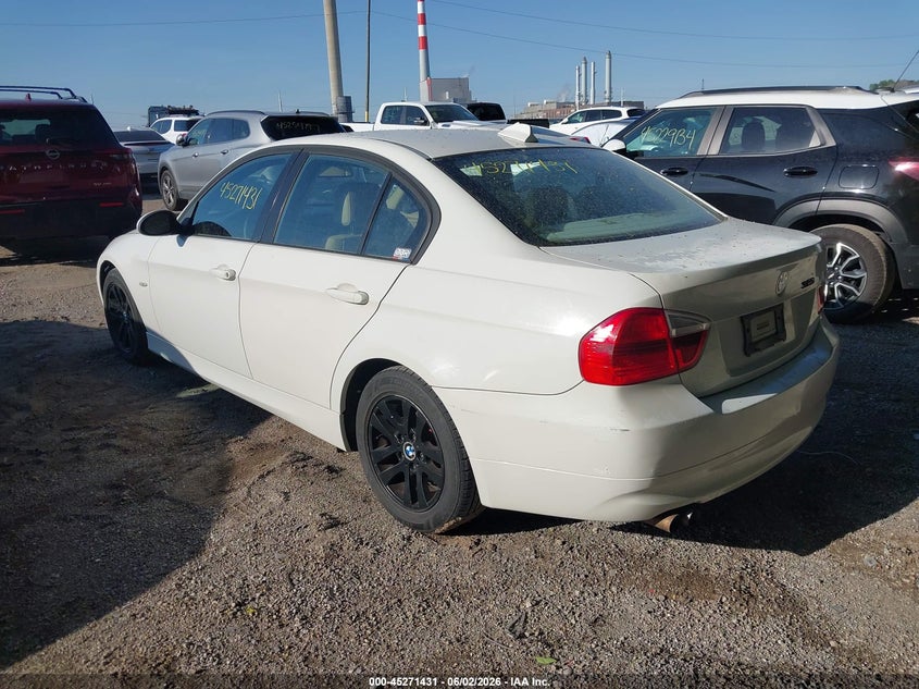 2006 BMW 3 series VIN WBAVB135X6PT04656 IAAI salvage auction — RIGHT FRONT, Rebuilt (Indiana), sold $400 on 2026-07-08 (photo 3)
