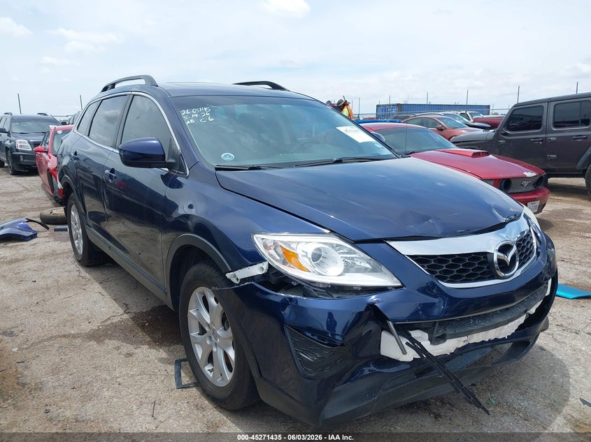 2012 Mazda Cx-9 VIN JM3TB3CV1C0346733 IAAI salvage auction — FRONT & REAR, Salvage Title, sold $975 on 2026-07-16 (photo 1)