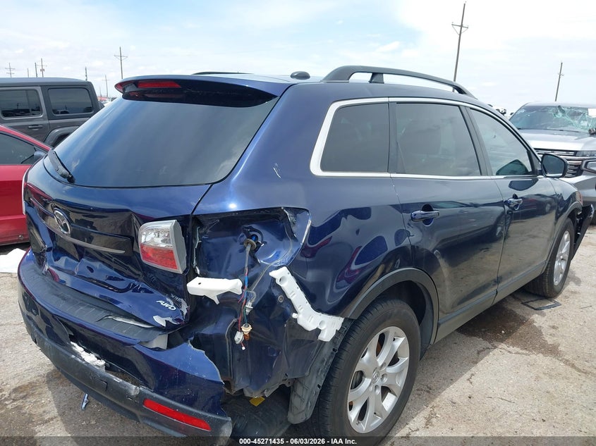 2012 Mazda Cx-9 VIN JM3TB3CV1C0346733 IAAI salvage auction — FRONT & REAR, Salvage Title, sold $975 on 2026-07-16 (photo 4)