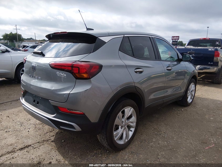 2025 Buick Encore gx VIN KL4AMBSLXSB193447 IAAI salvage auction — HAIL, Salvage Title, sold $9,275 on 2026-07-31 (photo 4)
