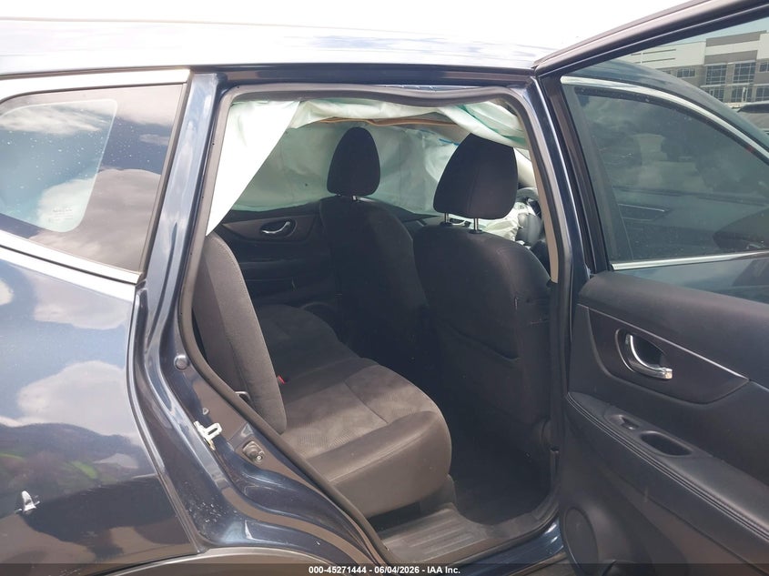 2016 Nissan Rogue VIN KNMAT2MT8GP634492 IAAI salvage auction — FRONT END, Salvage (Texas), sold $700 on 2026-07-28 (photo 8)