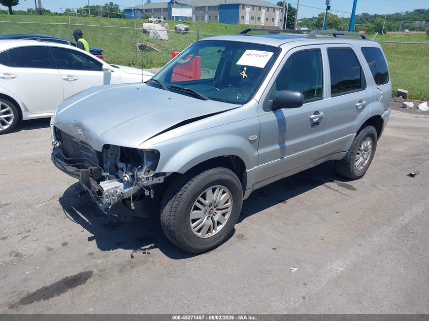 2007 Mercury Mariner VIN 4M2YU81167KJ03123 IAAI salvage auction — FRONT END, Salvage (Missouri), sold $25 on 2026-07-28 (photo 2)