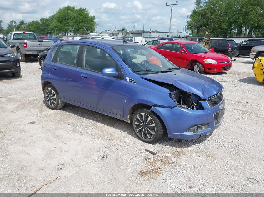 2009 Chevrolet Aveo VIN KL1TD66E39B318386 IAAI salvage auction — FRONT END, Salvage (Missouri), sold $50 on 2026-07-13 (photo 1)