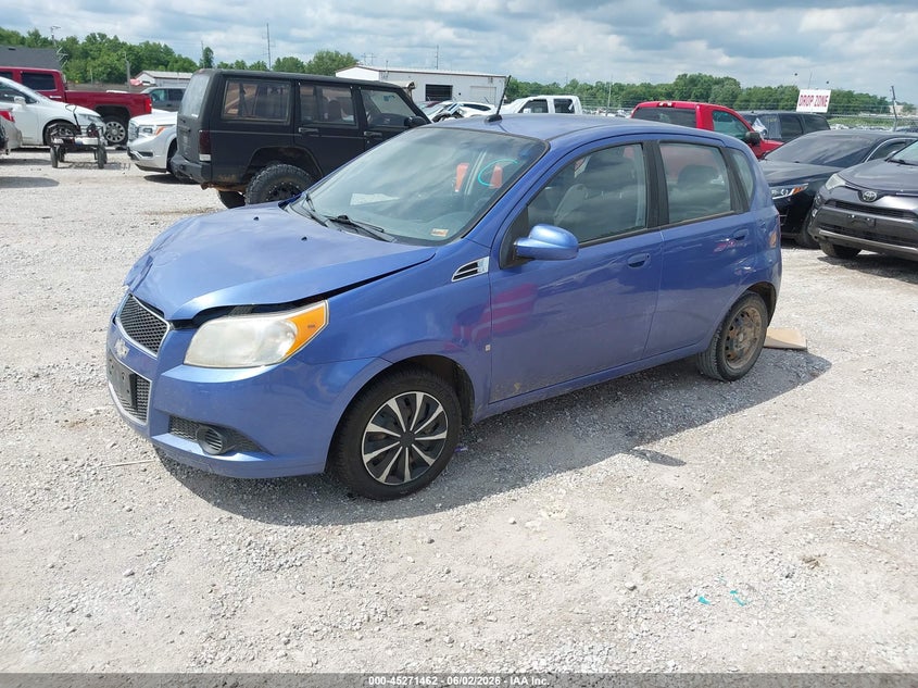 2009 Chevrolet Aveo VIN KL1TD66E39B318386 IAAI salvage auction — FRONT END, Salvage (Missouri), sold $50 on 2026-07-13 (photo 2)