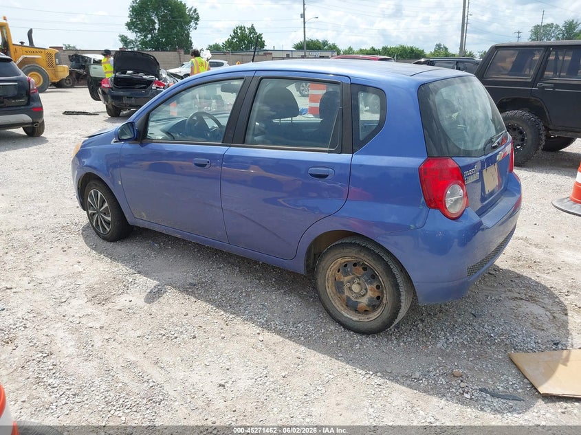 2009 Chevrolet Aveo VIN KL1TD66E39B318386 IAAI salvage auction — FRONT END, Salvage (Missouri), sold $50 on 2026-07-13 (photo 3)