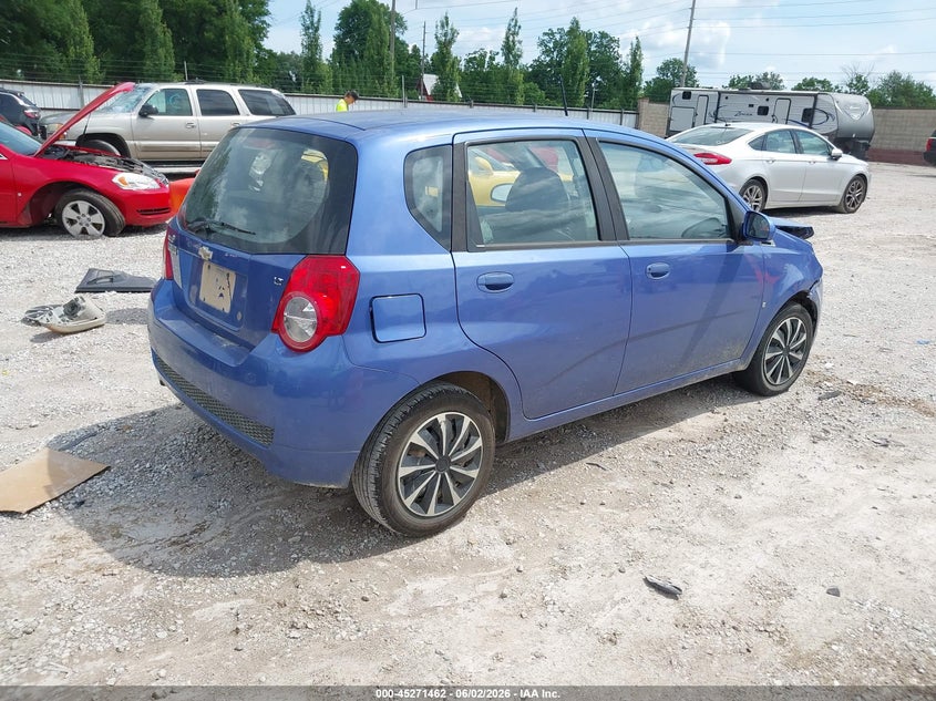 2009 Chevrolet Aveo VIN KL1TD66E39B318386 IAAI salvage auction — FRONT END, Salvage (Missouri), sold $50 on 2026-07-13 (photo 4)