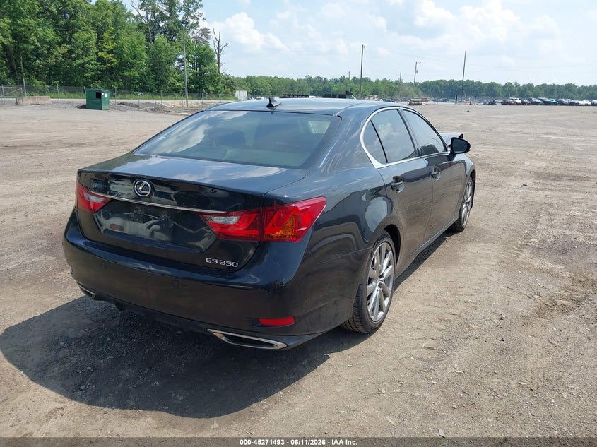 2013 Lexus Gs VIN JTHBE1BL9D5017510 IAAI salvage auction — FRONT END, Salvage - Greater Than 75% (Maryland), sold $1,200 on 2026-07-15 (photo 4)