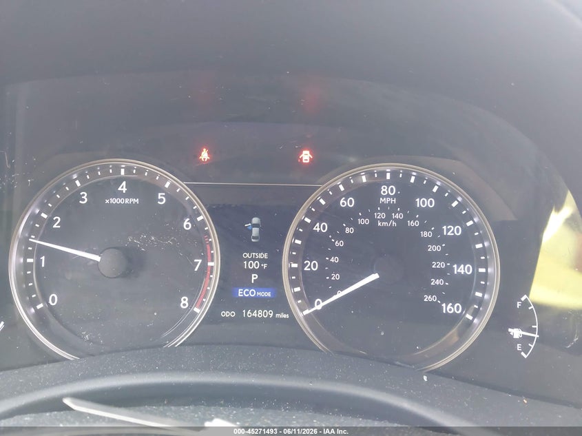 2013 Lexus Gs VIN JTHBE1BL9D5017510 IAAI salvage auction — FRONT END, Salvage - Greater Than 75% (Maryland), sold $1,200 on 2026-07-15 (photo 7)