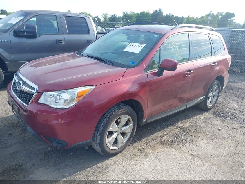 2016 Subaru Forester VIN JF2SJADC2GH527678 IAAI salvage auction — NORMAL WEAR, Clear (Virginia), sold $425 on 2026-07-07 (photo 2)