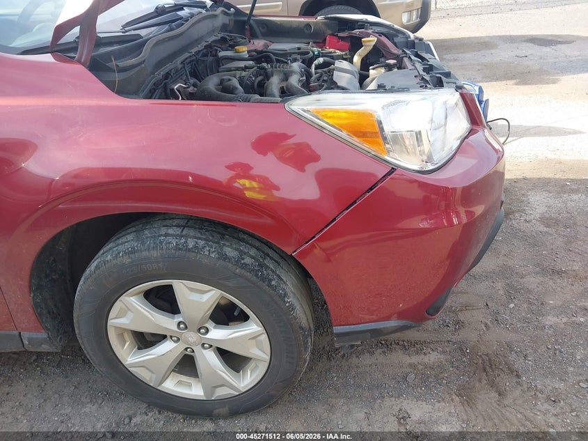 2016 Subaru Forester VIN JF2SJADC2GH527678 IAAI salvage auction — NORMAL WEAR, Clear (Virginia), sold $425 on 2026-07-07 (photo 6)
