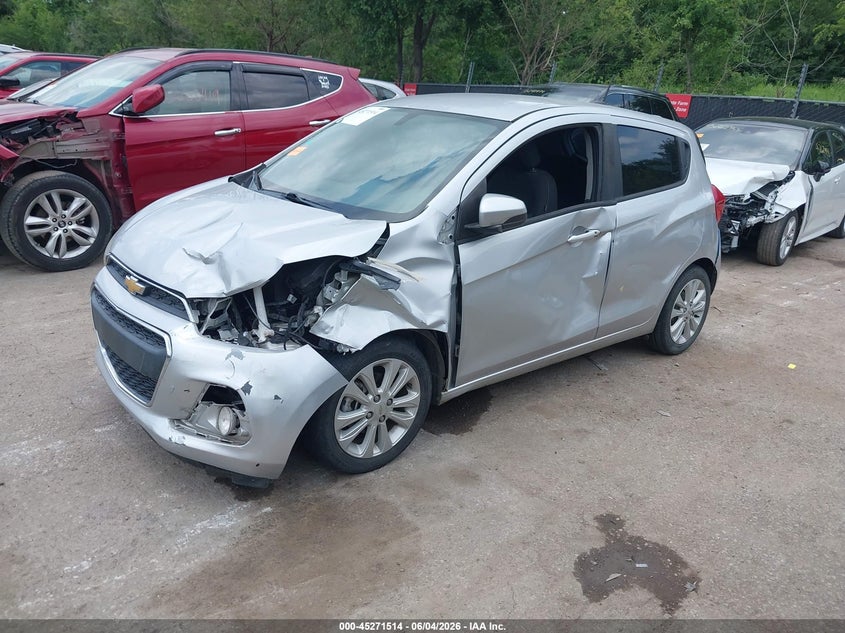 2018 Chevrolet Spark VIN KL8CD6SA1JC422359 IAAI salvage auction — LEFT SIDE, Salvage Title, sold $25 on 2026-07-08 (photo 2)