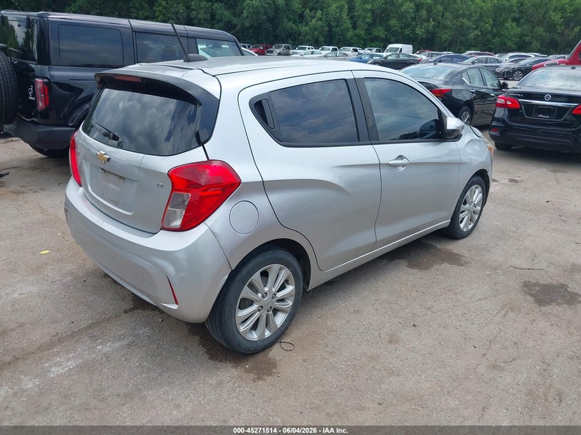 2018 Chevrolet Spark VIN KL8CD6SA1JC422359 IAAI salvage auction — LEFT SIDE, Salvage Title, sold $25 on 2026-07-08 (photo 4)