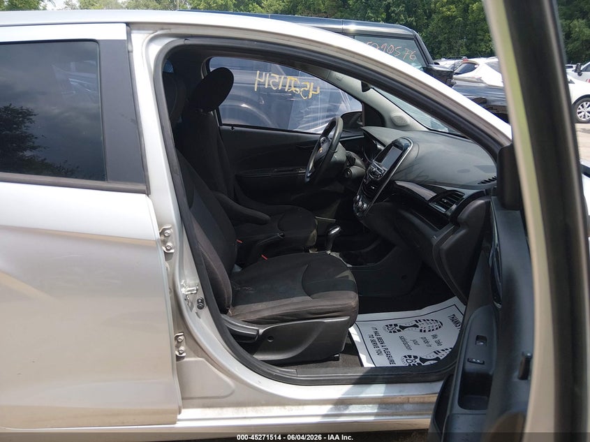 2018 Chevrolet Spark VIN KL8CD6SA1JC422359 IAAI salvage auction — LEFT SIDE, Salvage Title, sold $25 on 2026-07-08 (photo 5)