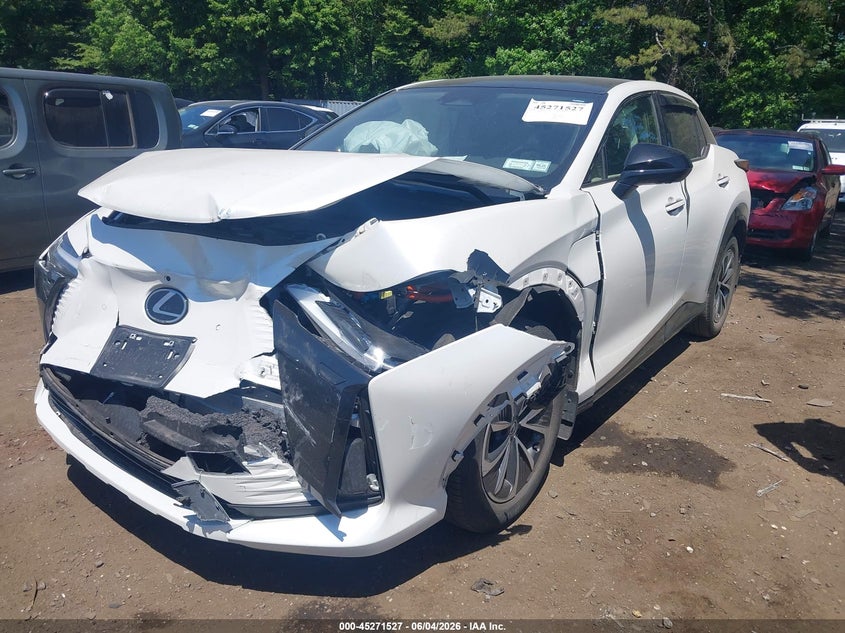 2024 Lexus Rz VIN JTJABABB6RA001130 IAAI salvage auction — FRONT END, Salvage Title, sold $9,950 on 2026-07-16 (photo 2)