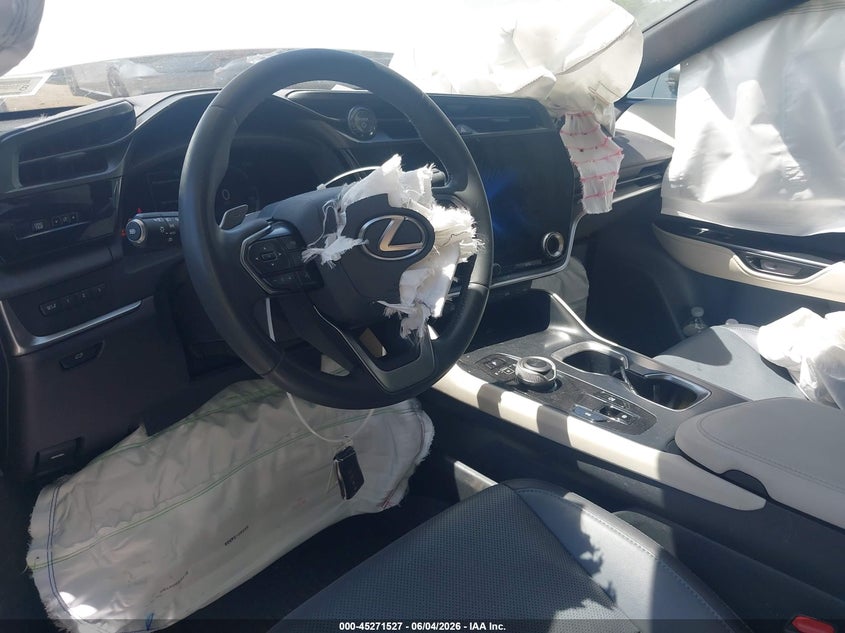 2024 Lexus Rz VIN JTJABABB6RA001130 IAAI salvage auction — FRONT END, Salvage Title, sold $9,950 on 2026-07-16 (photo 5)