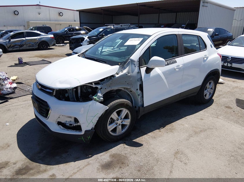 2021 Chevrolet Trax VIN KL7CJNSM2MB368209 IAAI salvage auction — FRONT END, Salvage Title, sold $1,600 on 2026-07-20 (photo 2)