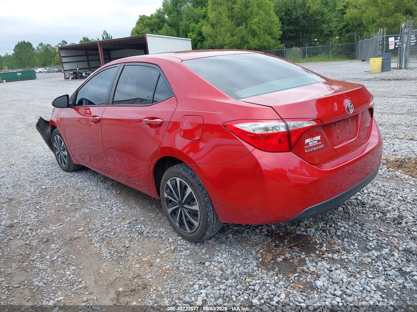 2016 Toyota Corolla VIN 2T1BURHE8GC727341 IAAI salvage auction — FRONT END, Salvage Title, sold $525 on 2026-07-31 (photo 3)