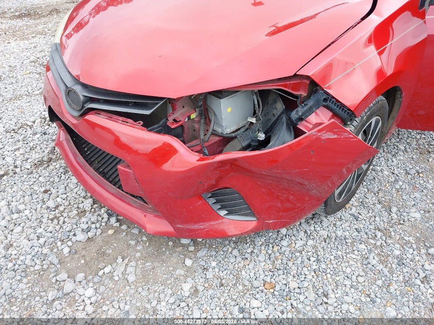 2016 Toyota Corolla VIN 2T1BURHE8GC727341 IAAI salvage auction — FRONT END, Salvage Title, sold $525 on 2026-07-31 (photo 6)
