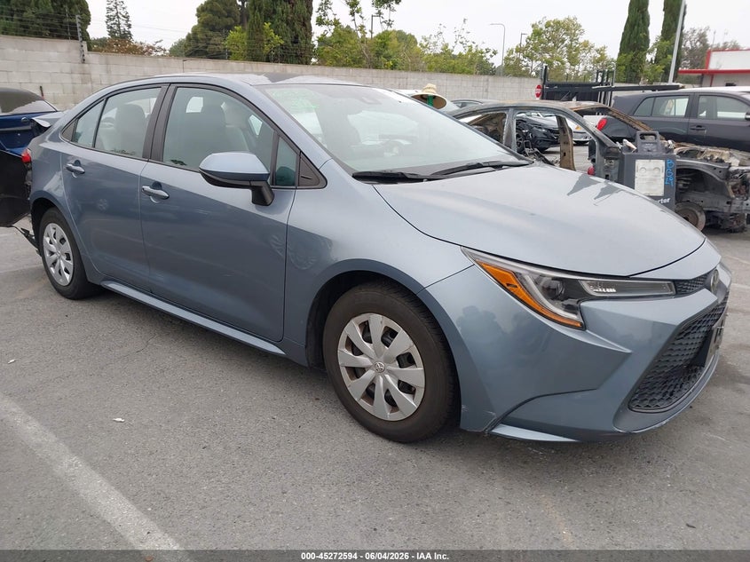 2022 Toyota Corolla VIN 5YFDPMAE9NP325872 IAAI salvage auction — REAR END, Salvage Title, sold $4,800 on 2026-07-09 (photo 1)