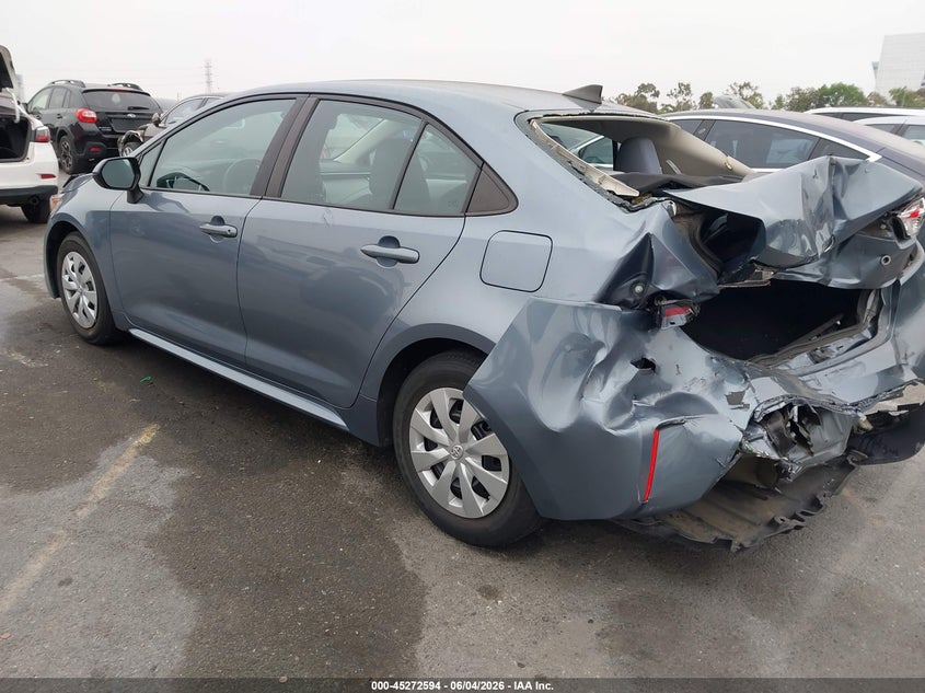 2022 Toyota Corolla VIN 5YFDPMAE9NP325872 IAAI salvage auction — REAR END, Salvage Title, sold $4,800 on 2026-07-09 (photo 3)