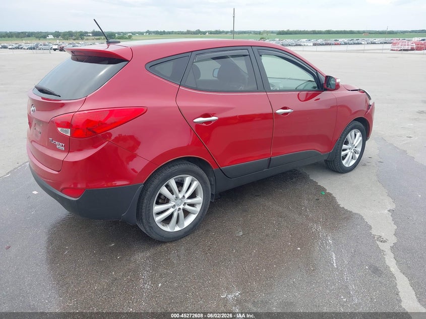 2011 Hyundai Tucson VIN KM8JU3AC2BU242721 IAAI salvage auction — FRONT END, Certificate Of Title (Nebraska), sold $1,700 on 2026-07-09 (photo 4)