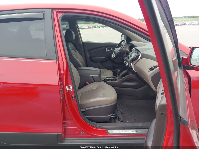 2011 Hyundai Tucson VIN KM8JU3AC2BU242721 IAAI salvage auction — FRONT END, Certificate Of Title (Nebraska), sold $1,700 on 2026-07-09 (photo 5)